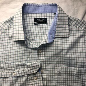 Nautica Button Down Dress Shirt - 16.5 / 36/37